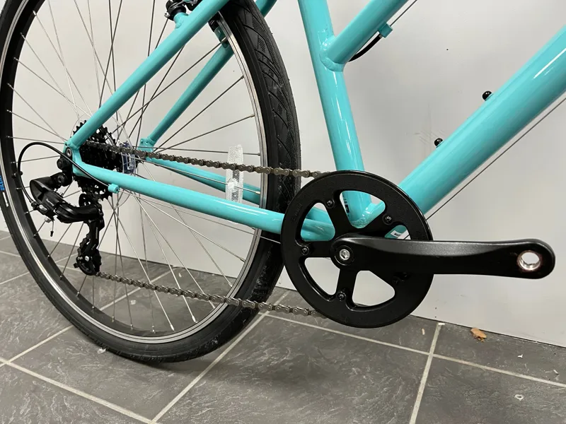 EX DISPLAY Ridgeback Comet Womens Hybrid Bike Medium 2022 in Green -1